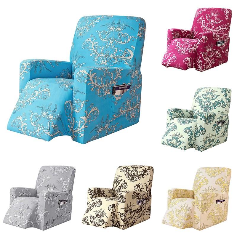 

Recliner Slipcovers Printed Arm Chair Sofa Cover Elastic Chair Dust Protector All-inclusive Armrest Couch Cover Home Decor