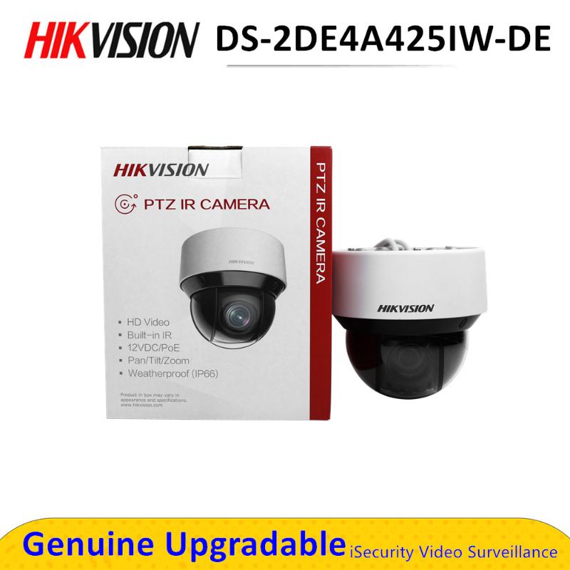 

Original Hik PTZ DS-2DE4A425IW-DE 4-inch 4MP IP66 IR surveillance 25X POE Powered by darkfighter IR Network Speed Dome