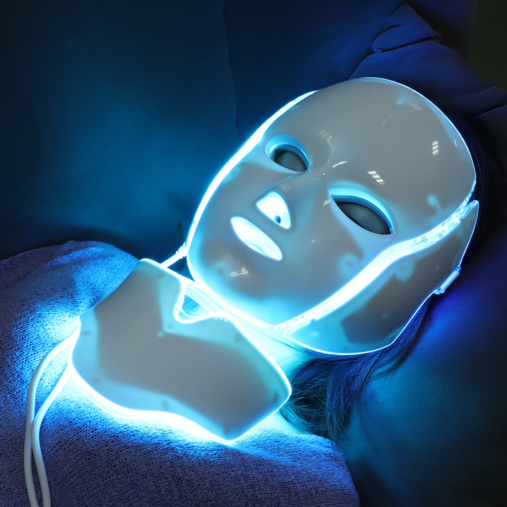 

Best Led Face Mask For Facial Care/Home Use Pdt Skin Care LED Skin Rejuvenation Mask With Neck