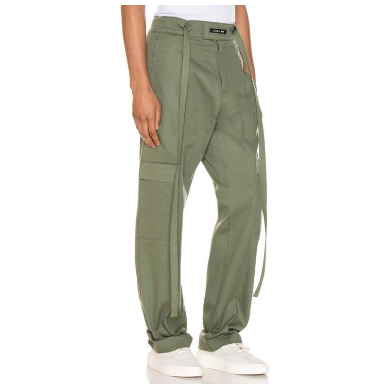 

2021 New Autumn Fog Main Line Ribbon American Fashion Men's Handsome Trendy Brand Straight All-match Casual Pants Da45, Black