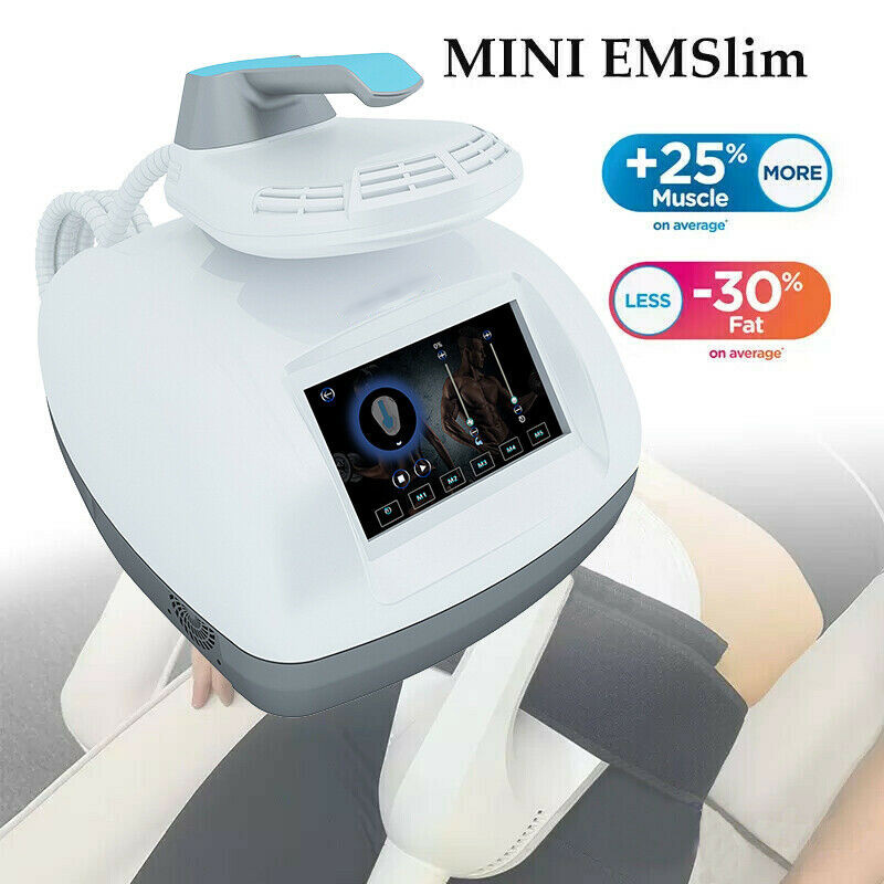 Utilisation à domicile Écran tactile hiemt mini neo avec RF 7 Tesla sculpt Stimulateur musculaire Ems Perte de poids sculpture corporelle Équipem