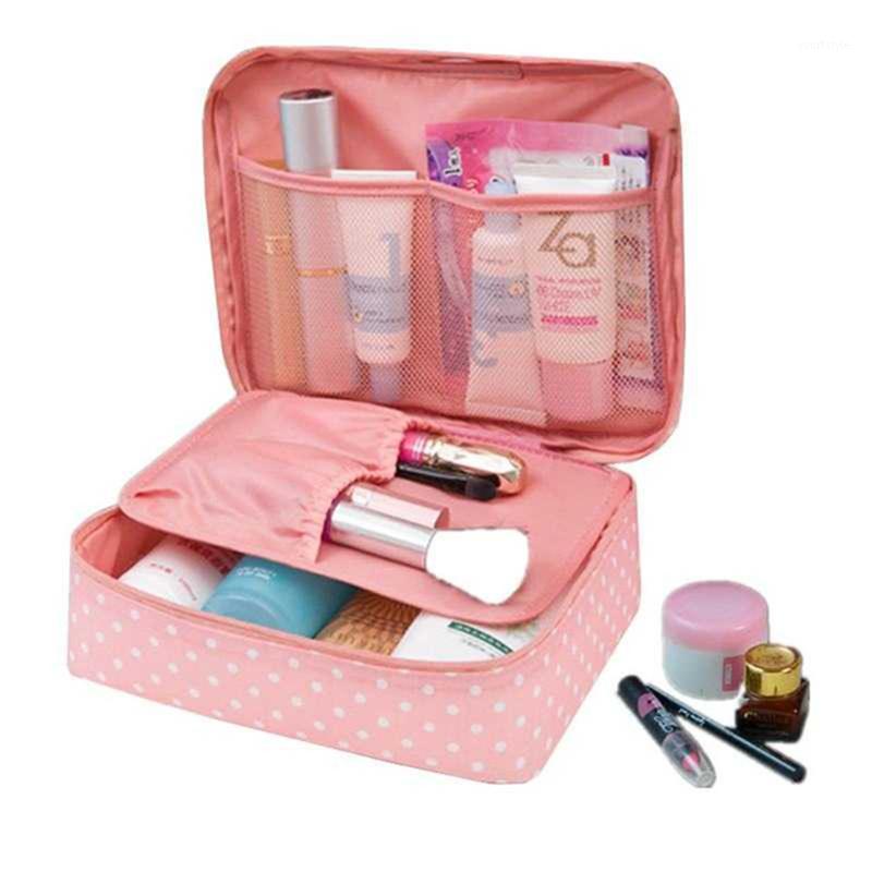 

Portable Makeup Travel Bag Women Storage Multi-function New Cosmetic Bag Fashion Wash Oxford Waterproof Men1
