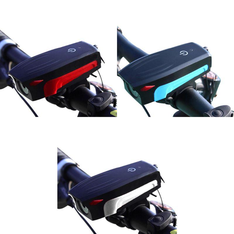 

Bicycle Highlight Touch Horn Lights USB Rechargeable LED Safety Lamp Waterproof
