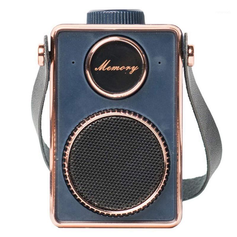 

Portable Bluetooth Speaker, Fashion Retro Portable Wireless Bluetooth Speaker Mini Stereo 4. 0 Outdoor Surround Sound1