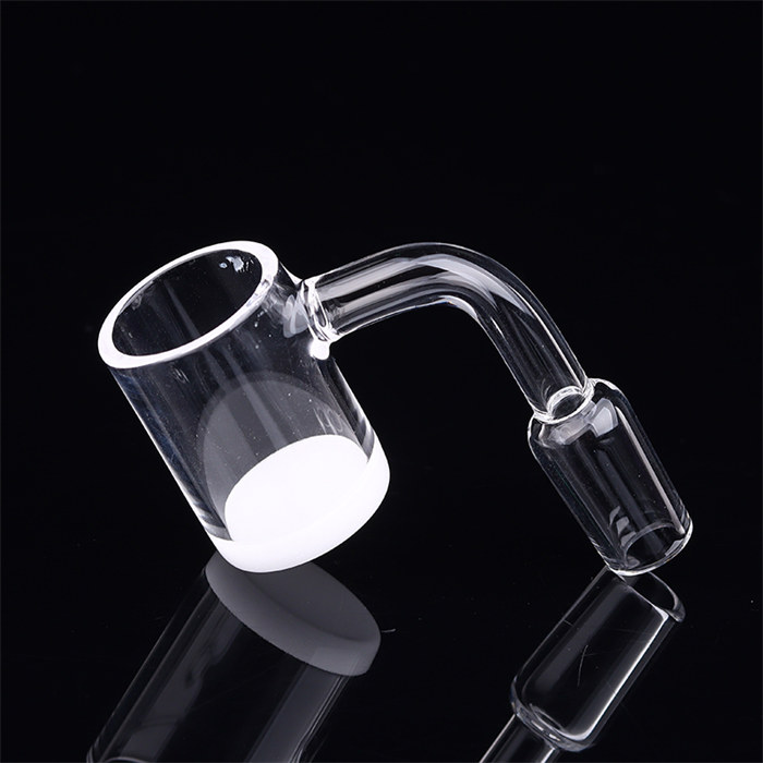 

Joker quartz Flat Top Terp Slurper Smoking Quartz Banger With Solid Marbles 14mm 90degrees Vacuum Nails For Glass Water Pipes Dab Rig