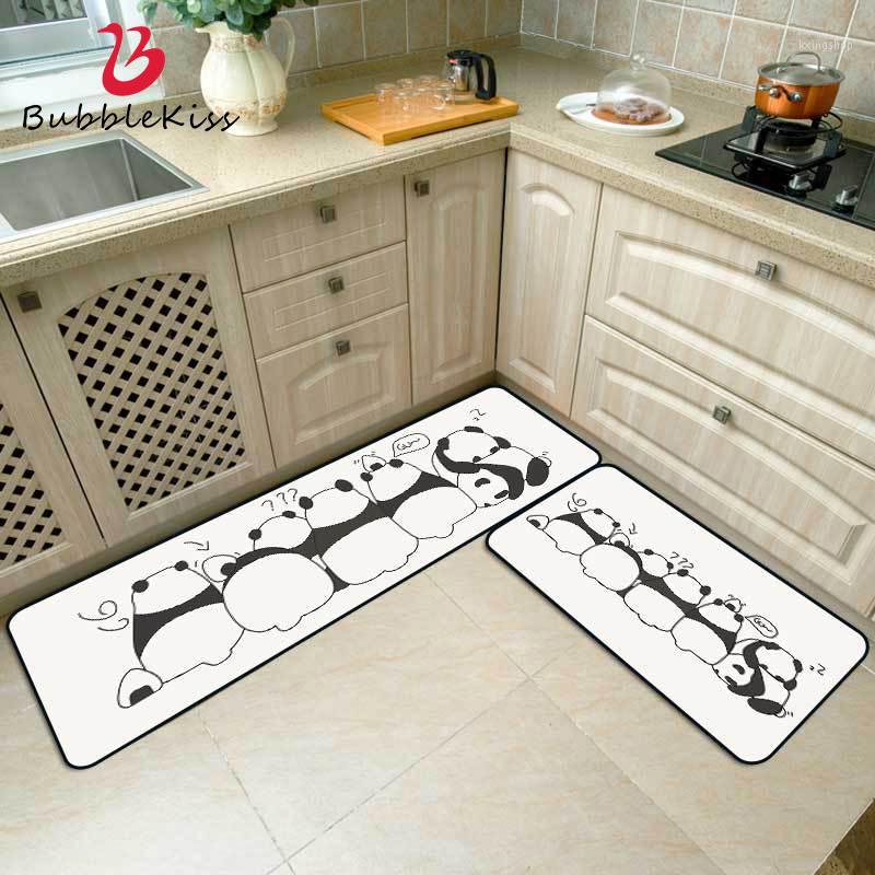 

Bubble Kiss Modern Kitchen Carpet Cartoon Pattern Oil-Proof Kitchen Mat Carpets For Living Room Bedroom Decor Rug Bedside Rugs1