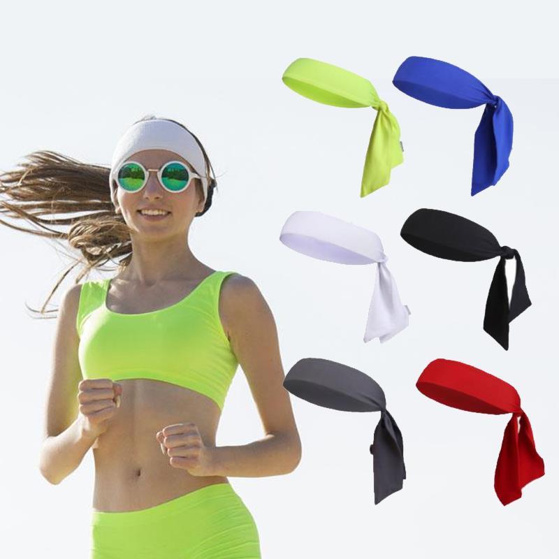 

Sports Outdoor Headband Running Tennis Bandana Women Men Sweatband Yoga Hair Band Wrap1, Gray