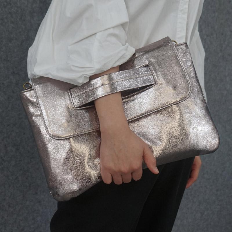 

Clutch Bags Women Clutches Bag Leather Crossbody For Female Shoulder Pouch Big Envelop Purse Ladies Handbag, Black