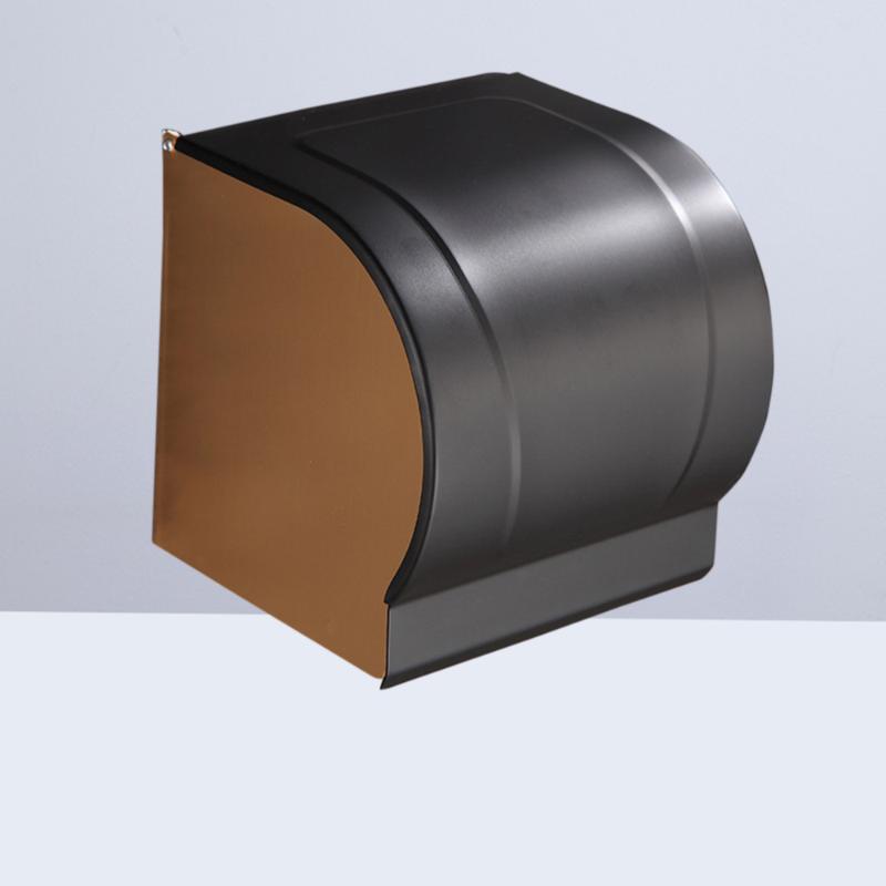 

1pcs Wall Mount Aluminium Waterproof Toilet Roll Tissue Paper Storage Shelf Holder
