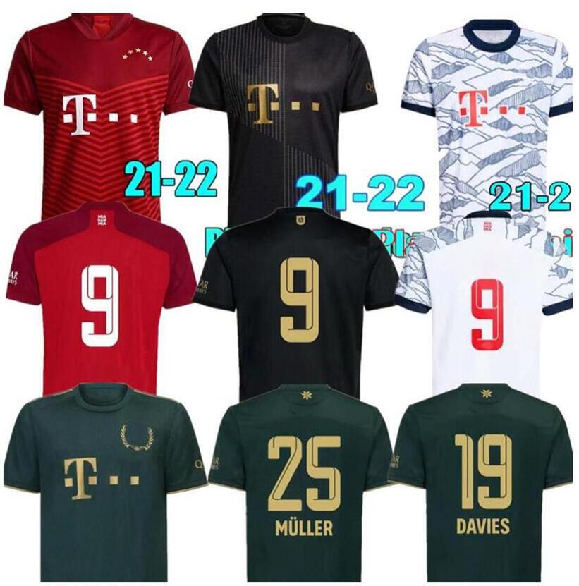 

2021 2022 jersey RIBERY HUMMELS Soccer jerseys FC Munich adult Men kids kit Youth 21 22 VIDAL MULLER SANE home away 3rd 4th child Football uniform, Adult away+champion patch