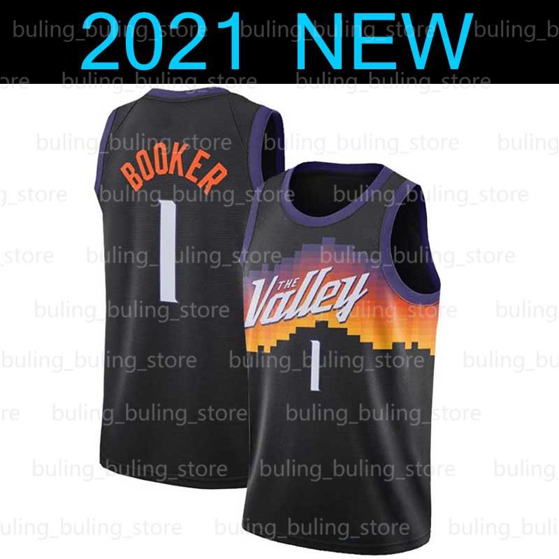 

NCAA Phoenix Suns MEN Devin 1 Booker Jersey Anthony Chris 3 Paul Edwards Ricky Rubio Deandre Ayton Black City The Valley 2021 Basket