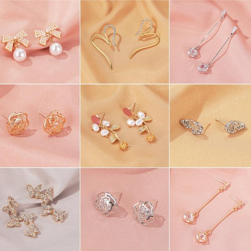 

Korean Version Of Personality Long Earrings Women's Forest Temperament Tassel Earrings Trendy Party Exaggerated Pearl