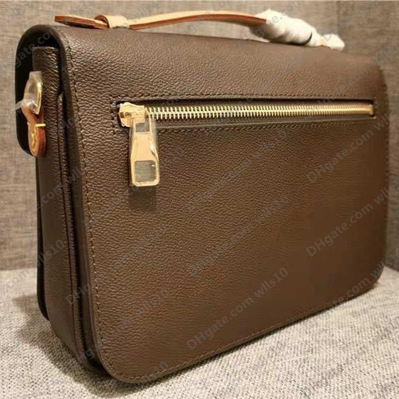 

Women High Genuine Metis Quality LB83 Bag Bag Leather Pochette Purses Code Handbags Crossbody Bags Serial Shoulder M40780 Women Wsrer