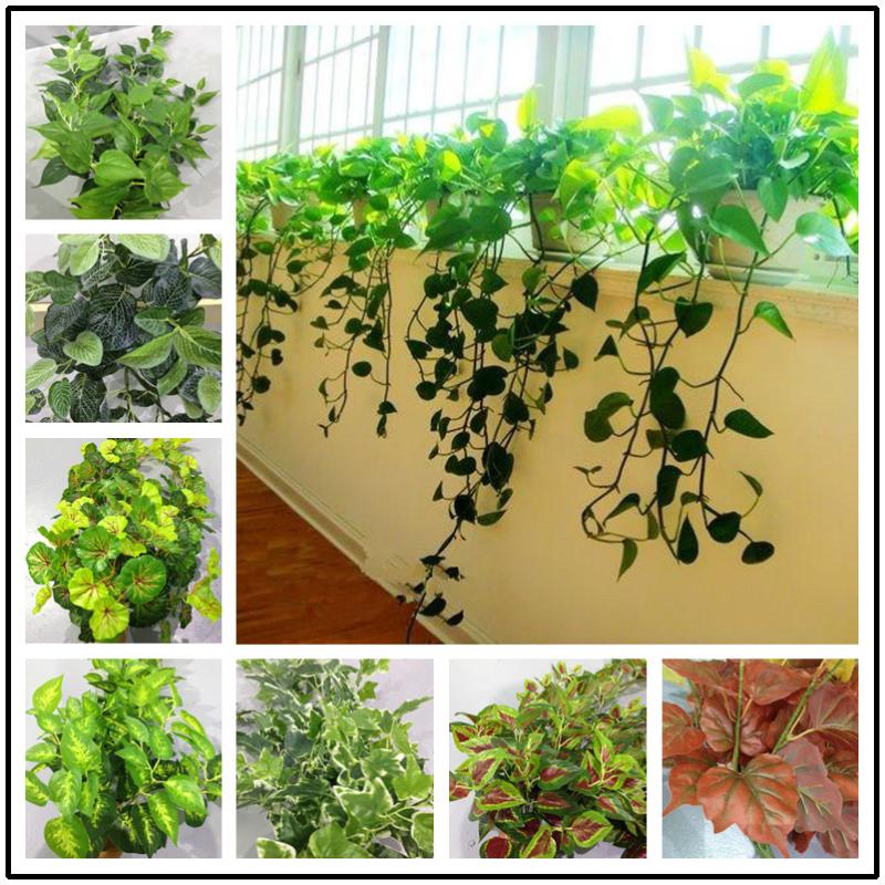 

NuoNuoWell 10xBouquet Hight Quality Artificial Wall Hanging Plant Green Shopping Mall Hotel Display DIY Wedding Decor FLOWERS, Type k