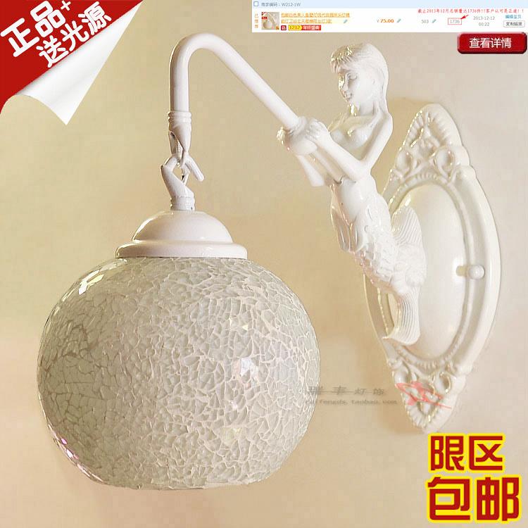 

Vintage Glass Turkish Mosaic wall Lamps Handmade Bedroom Study Living Room Corridor Porch Aisle E14