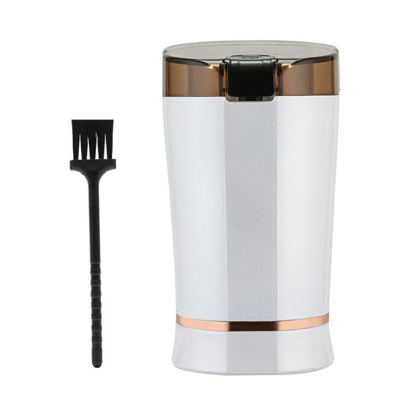 

Electric Coffee Bean Grinder Herbs Spices Nuts Grinding Machine With Brush Electric Flour Mill Kitchen Accessories EU/US Plug