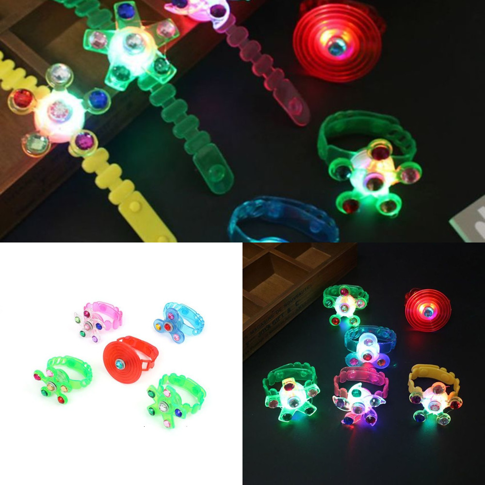 

Spinner Light Up Watch Stress Relief Fidget Toys Supplies Party Favors RHLS