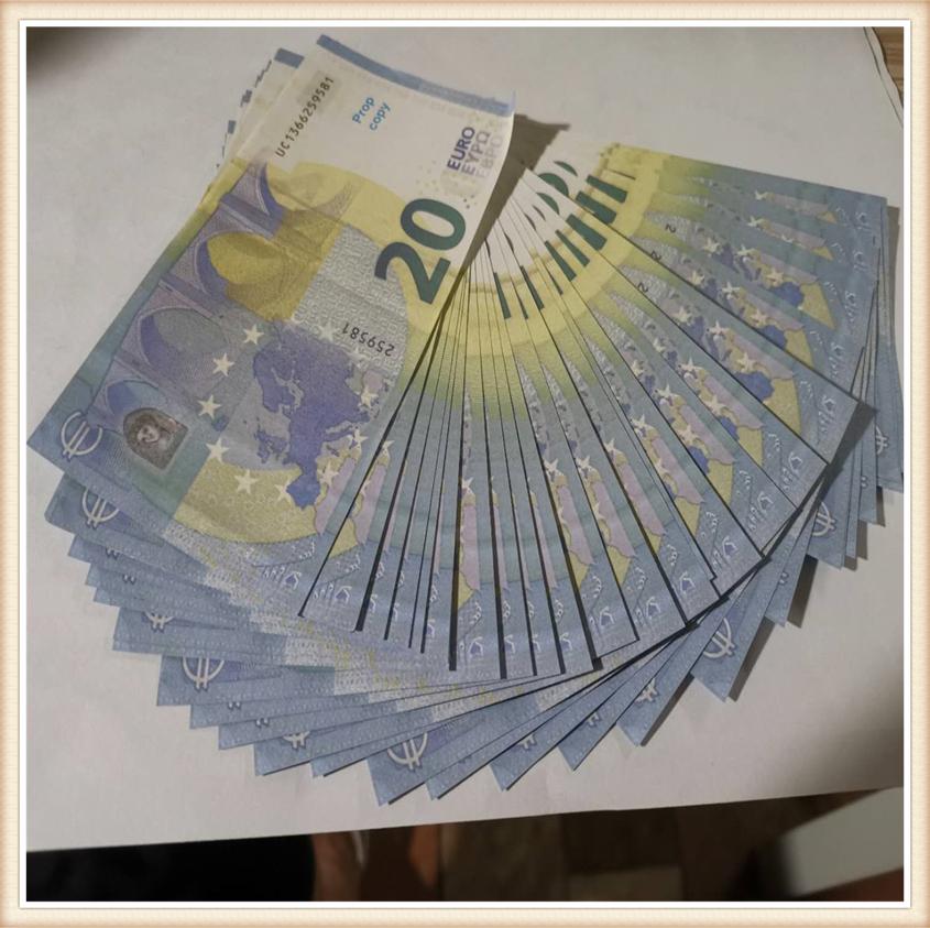 

Paper Family Game Play Us 20 Money Toy Banknote Kids Prop Copy Euros Or 100pcs/pack Ncjli