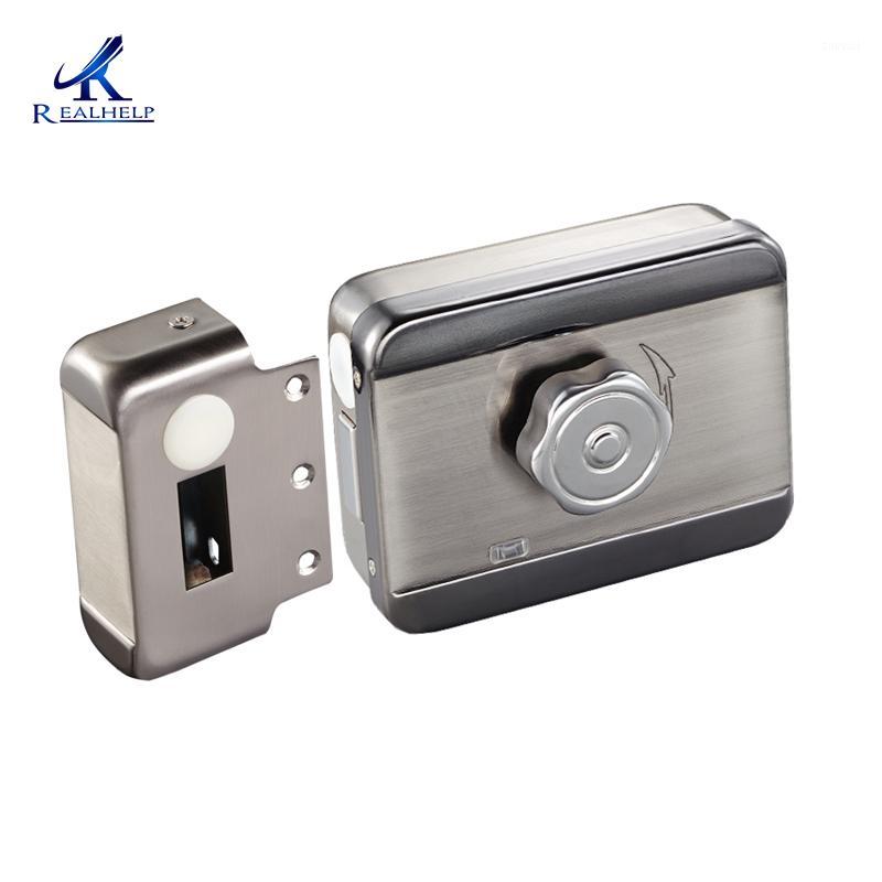 

Door Status Auto detect Electric Locks Motor Lock Stainless Steel Intelligent Electric lock Low Noise Surface Drawing1