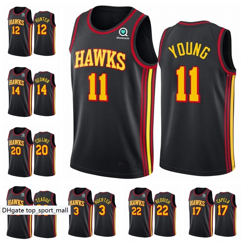 

Basketball Onyeka Okongwu Jersey 17 Edition Danilo Gallinari 8 Bogdan Bogdanovic 12 De'Andre Hunter 1 Rajon Rondo 7 Cam Reddish 22 City, Black;red