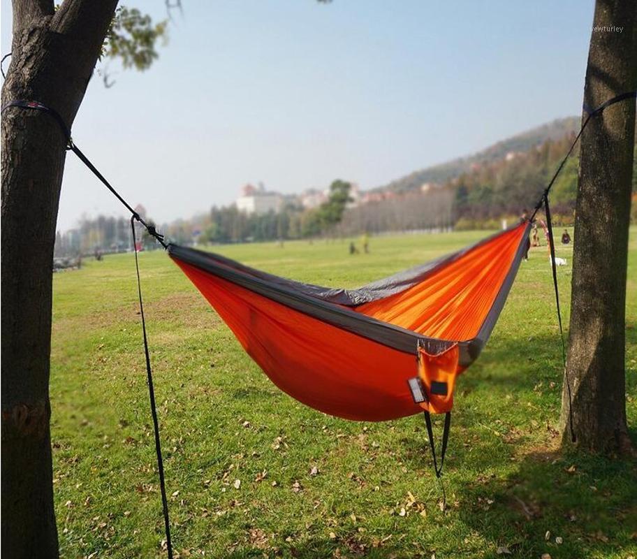 

Outdoor Hanger Coloured Parachute Cloth Single and Dual Portable Hanger Camping free shipping1