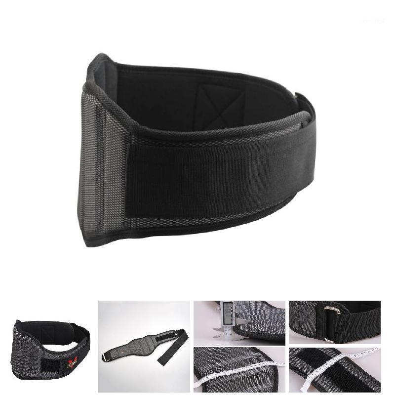 

Weightlifting Sport Belt Gym Fitness Crossifit Back Support Protector Weight Lifting Belts Barbell Training Equipment FD1, Black