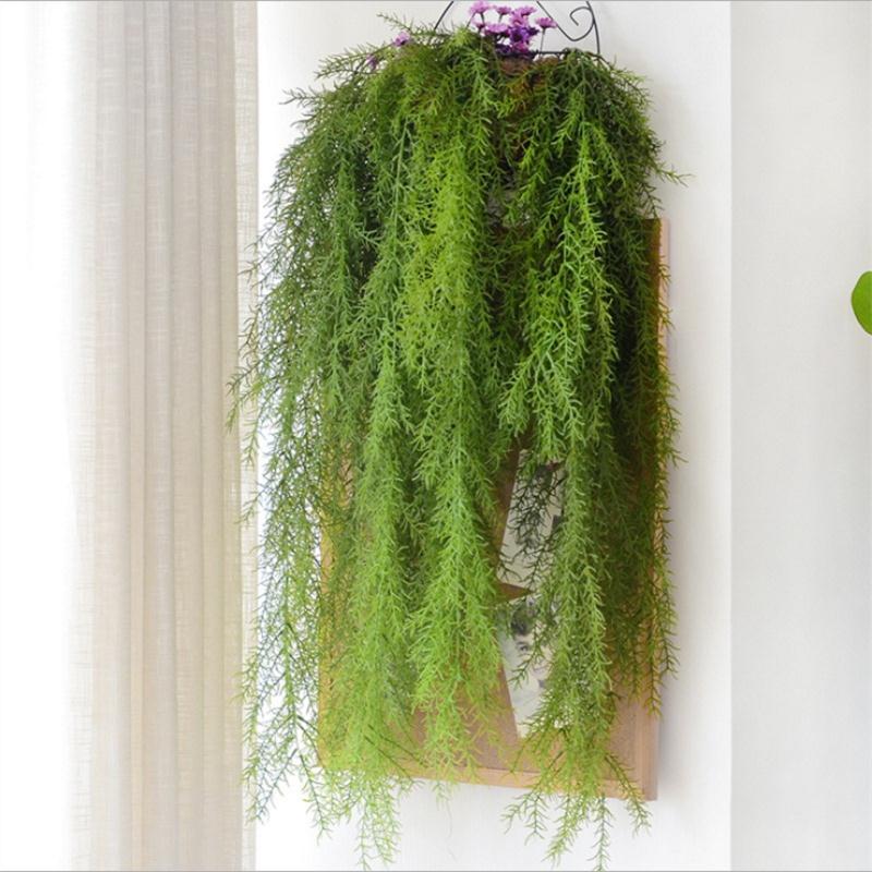 

1PCS Real Touch Artificial Green Butterfly Orchid Plastic Leaf Beauty Plant Decor For Wedding Decor DIY Wreath Gift