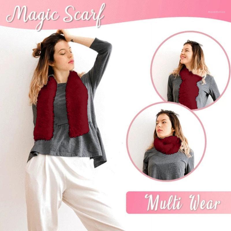 

2020 Luxurywomen Cashmere Scarf Magic Multi-Wear Scarf Fashion Women Gift Multi-purpose Winter Shawl Long men gift wraps1