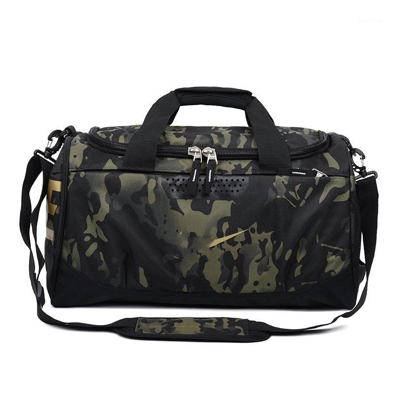 

2020 Sports Bag Men Gym Bag Women Portable Large Capacity Yoga Fitness Training Handbag Striped Sac De Outdoor Sports1, Red