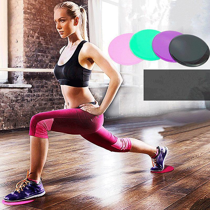 

2pcs Yoga Sliding Core Slider Pilates Gliding Disc Indoor Training Exercise Gym Equipment For Home Workout Fitness Accessories