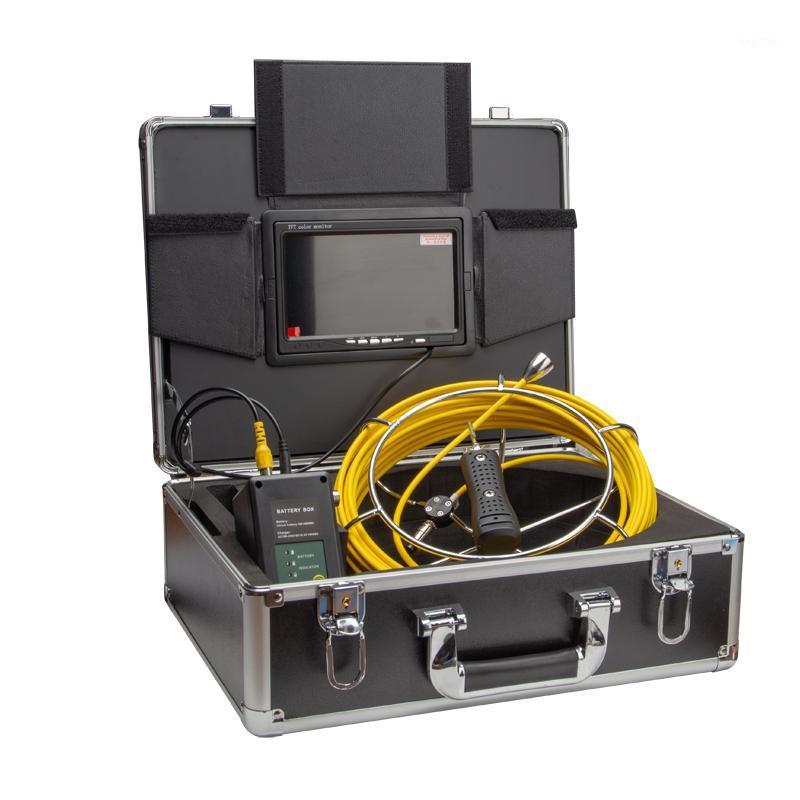 

20M High Elasticity Cable Reel Dual Lens Pipeline Drain Inspection System 7Inch Color Monitor 42MM Camera Head IP68 Waterproof1