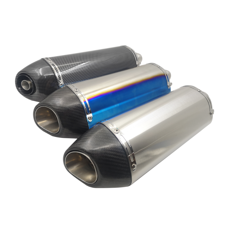 

Universal Motorcycle Exhaust Muffler carbon Escape With DB killer For 35-51mm CB400 GY6 nmax msx125 crf 230 gsr 600