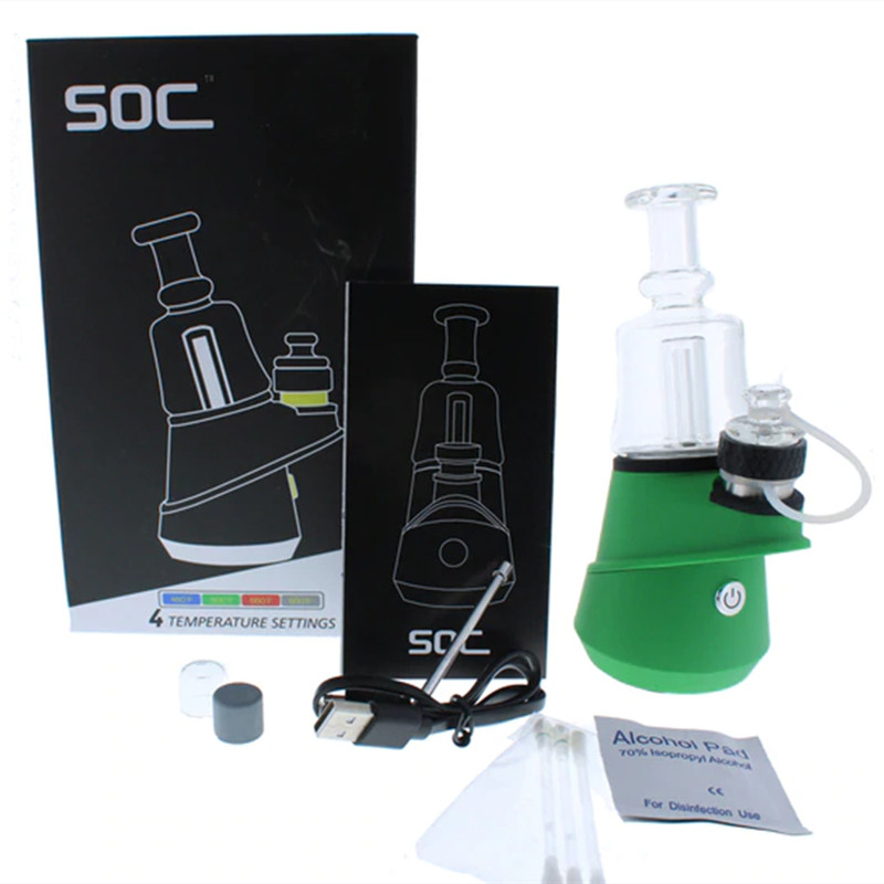 

SOC Enail KIT Hookah Wax Concentrate Shatter Budder Dab Rig With 4 Heat Settings Long Lasting battery
