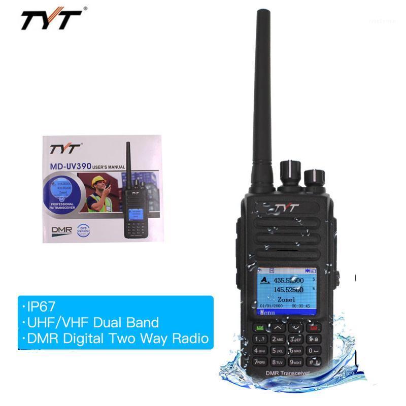 

TYT MD-UV390 DMR Radio Station 5W Dual Band Walkie Talkie MD-390 IP67 Waterproof Dual Time Dlot Digital Radio MD3901