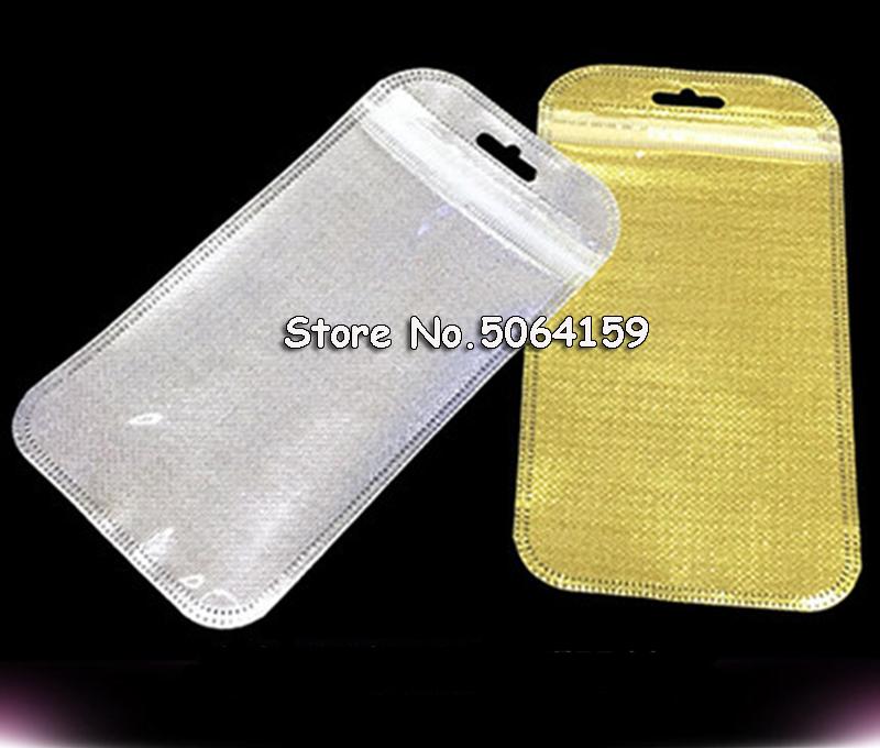 

50pcs Small Size Mini Bag Plastic PE Gold Silver Self Sealing Storage Bag Jewelry Packing Pouch Clear Resealable Bags