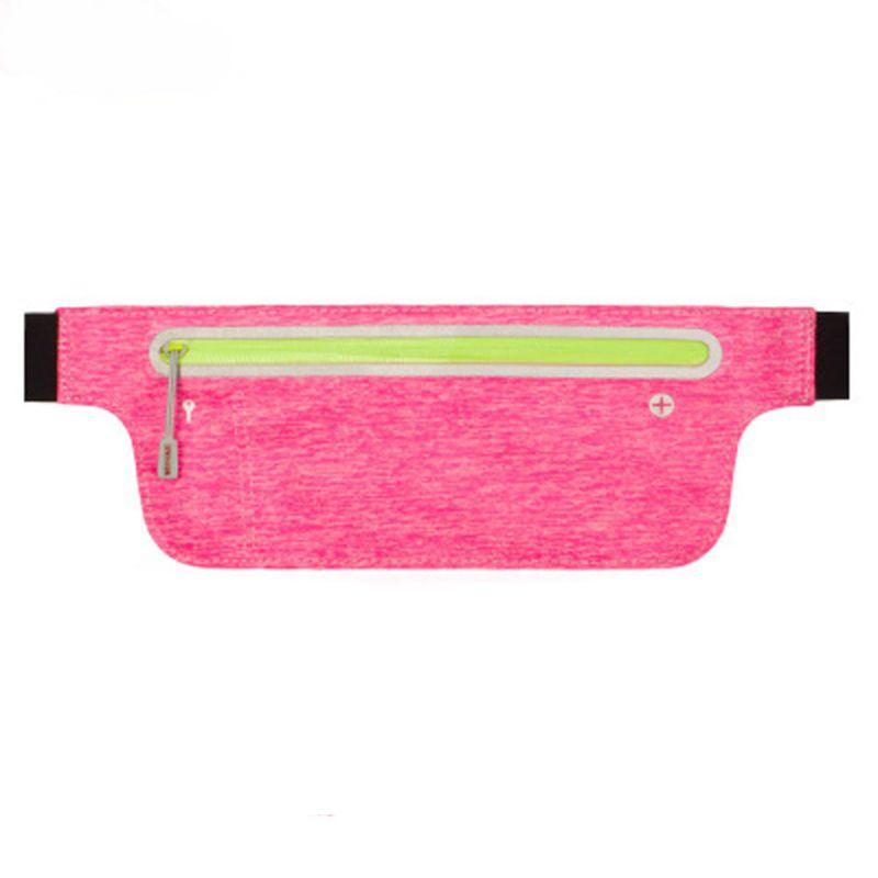 

Outdoor Sports Waist Packs Pocket Ultra-thin Hip Pack Belt Bag Phone Pouch Fanny Bag for Men Women H8WD, Black