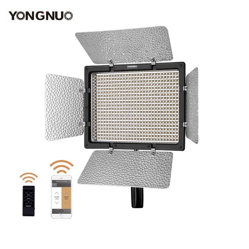 

YONGNUO YN600L II 3200K-5500K YN600 II 600 Video LED Light Panel 2.4G Wireless Remote Control by Phone App for Interview Camera