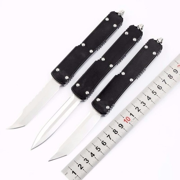 

8 models UT70 UX70 Round/ Square D2 double action tactical automatic auto knife folding edc camping knifes hunting knives xmas gift