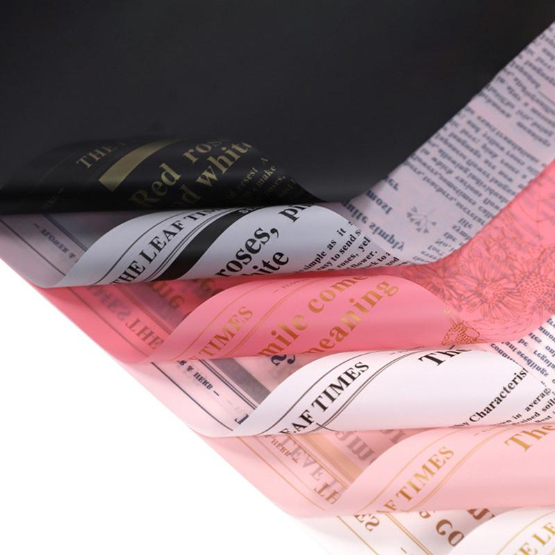 

Wholesale Hot Christmas Party Decoration Waterproof Packing Material Valentine's Day Flower Gift Packaging Paper 20 Sheets/Pack