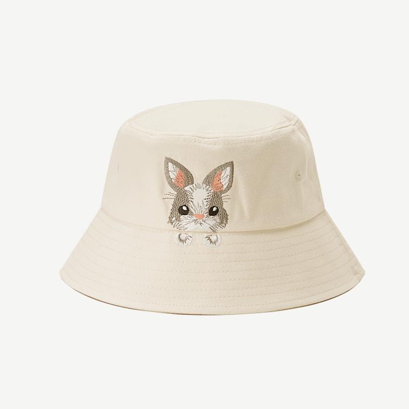 

Autumn Japanese Embroidered Fisherman Hat Sweet College Style Solid Easy Matching 2020 Caps Women, Black