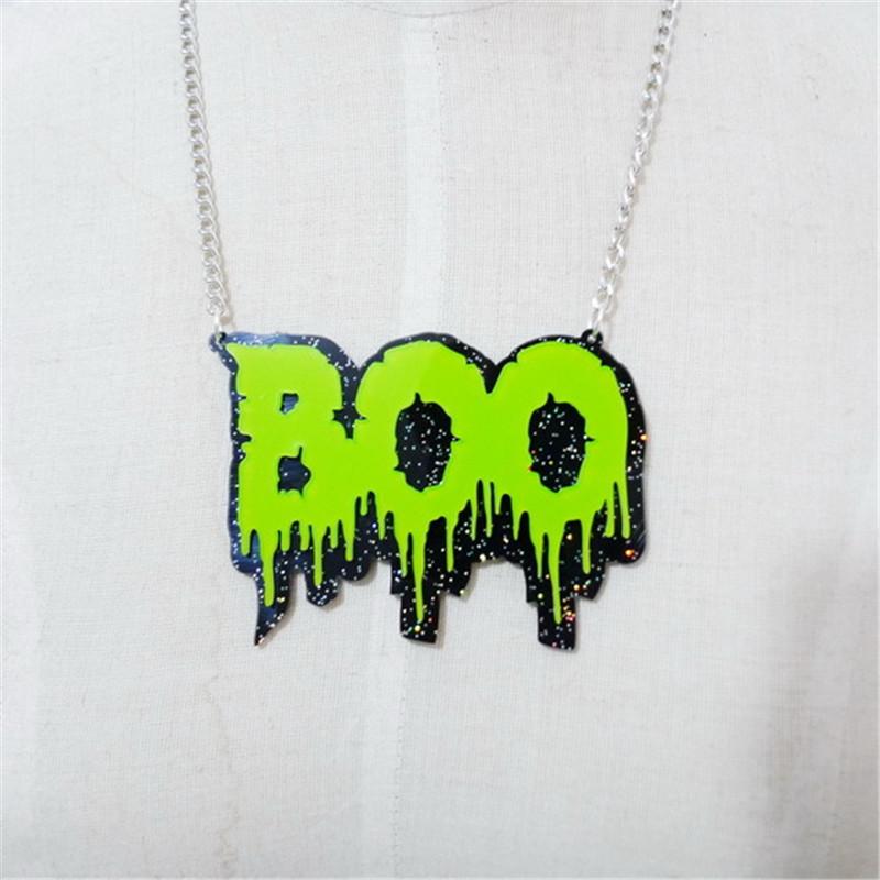 

Cute Kpop Women Bijoux Jewelry Chainn Necklaces Acrylic Ornament Pendant Perfume Feminino Joyas Girl Christmas Gift Necklace