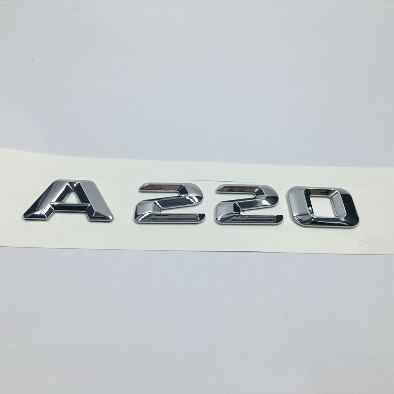 

For Mercedes-Benz A-Class W176 Trunk Lid Rear Letter Emblem Badge Letters A220 A 220