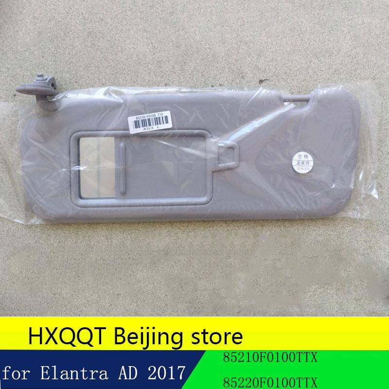 

new Sun Visor Inside Passenger Right Gray for 2017 Elantra AD Sun Visor Insider Driver Left Gray 85220F0100TTX 85210F0101