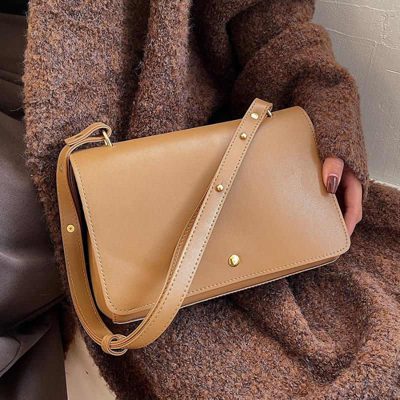 

Small PU Leather Crossbody Bags for Women Luxury Designer Shoulder Bag Fashion Women's Handbag Messenger Hand Bags Women 2021, Black