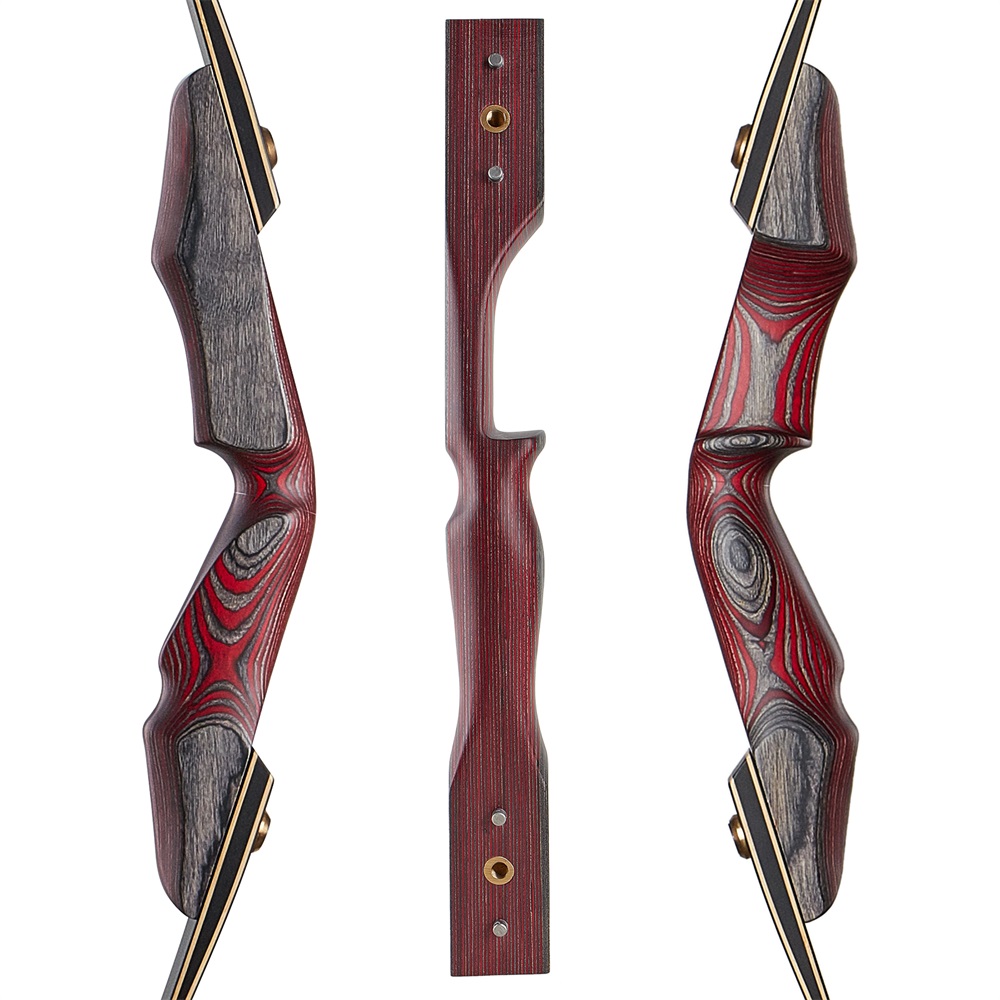 

Takedown Archery Recurve Bow Right-Handed 30 40 50Lbs hunting archery wooden bow Red Gray Hunting & Target Bow
