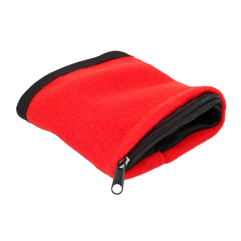 

Wrist Support High Quality Sweat-Absorbent Band Sports Outdoor Multi-function 1PC Fleece Zipper Sport Wallet Hiking Accessiories, Black;red