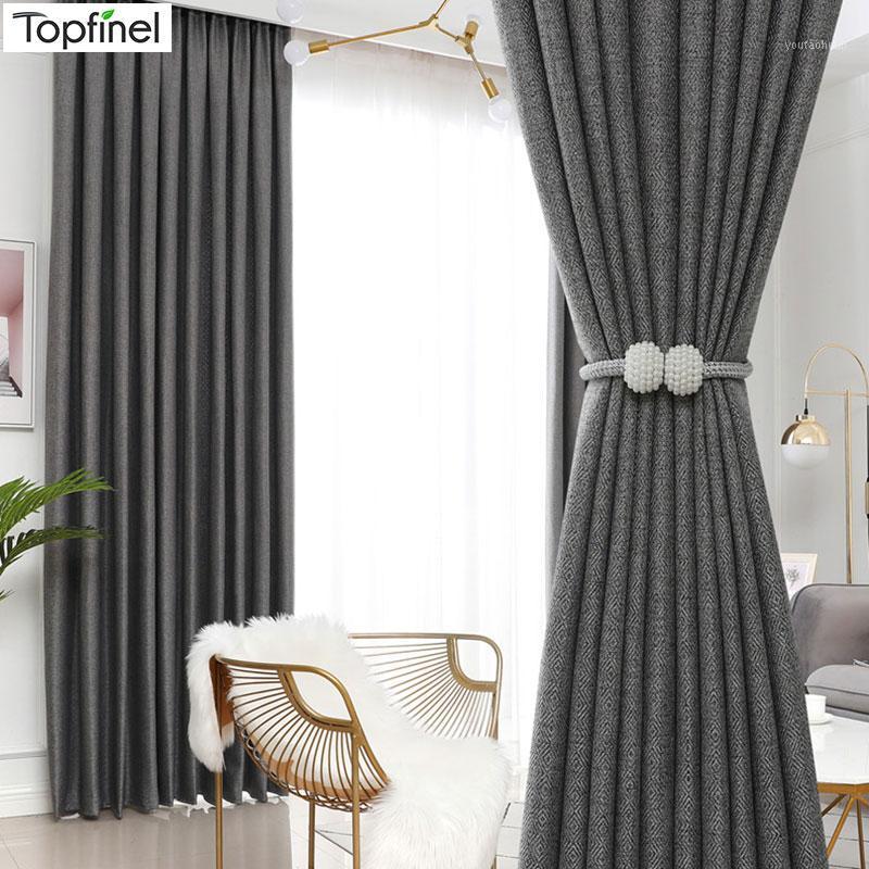 

Topfinel Modern Blackout Curtain For Living Room Shading Bedroom curtains Solid Color Window Blinds Drapes Custom Made 20201, Coffee