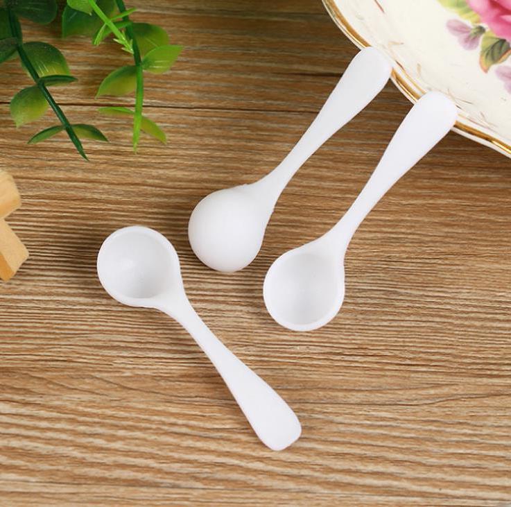 

1000pcs White Or Black Spoon 0. Plastic Measuring Spoons Wholesale In China Free Shipping Powder Spoons Wholesale
