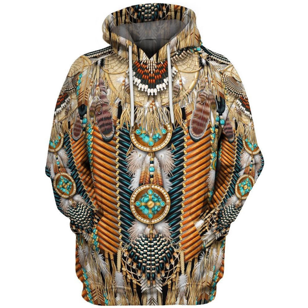 

Casual 3D hoodie Digital Print Jacket European and American Men's Sweatshirt, 13