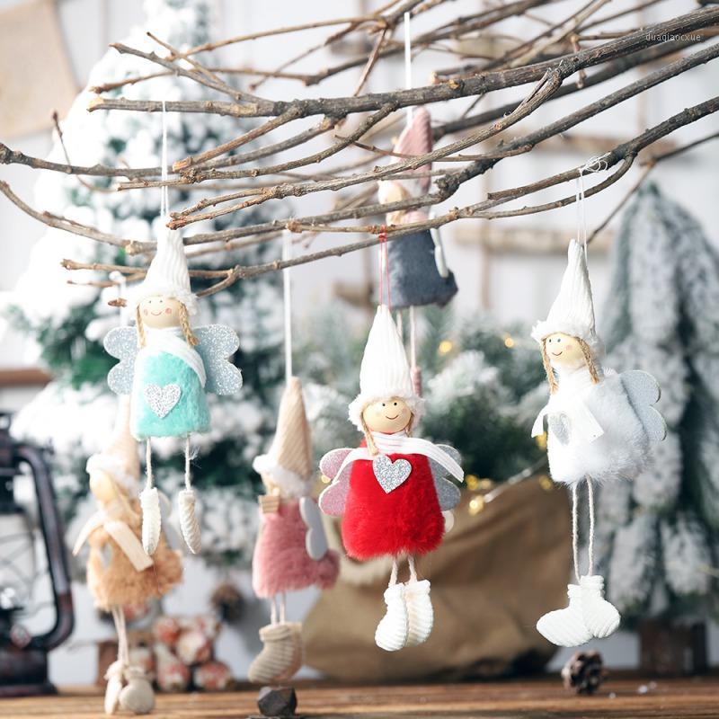 

Plush Angel Pendant Innovative Christmas Tree Decorations Closet Hanging Ornaments Christmas Decorations For Home1